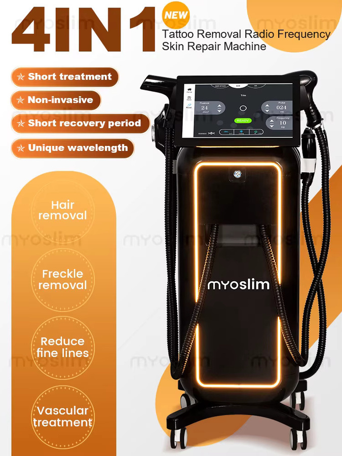 MYOSLIM 4-in-1 IPL Haarentfernungsgerät, Diodenlaser, 10 Bars - Bild 6
