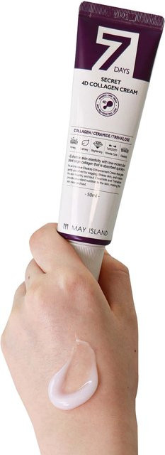 May Island 7 Days Secret 4D Collagen Creme, Gesicht, Kollagen - Bild 1