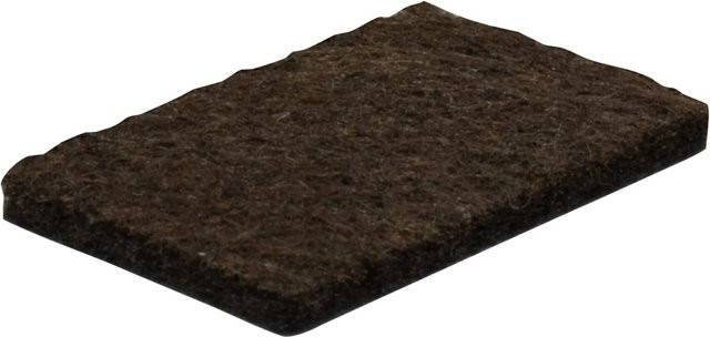 Wagner Filzpads-Set EH1737 Braun, 12-teilig, B: 36 mm, T: 22 mm, H: 3 mm - Bild 1
