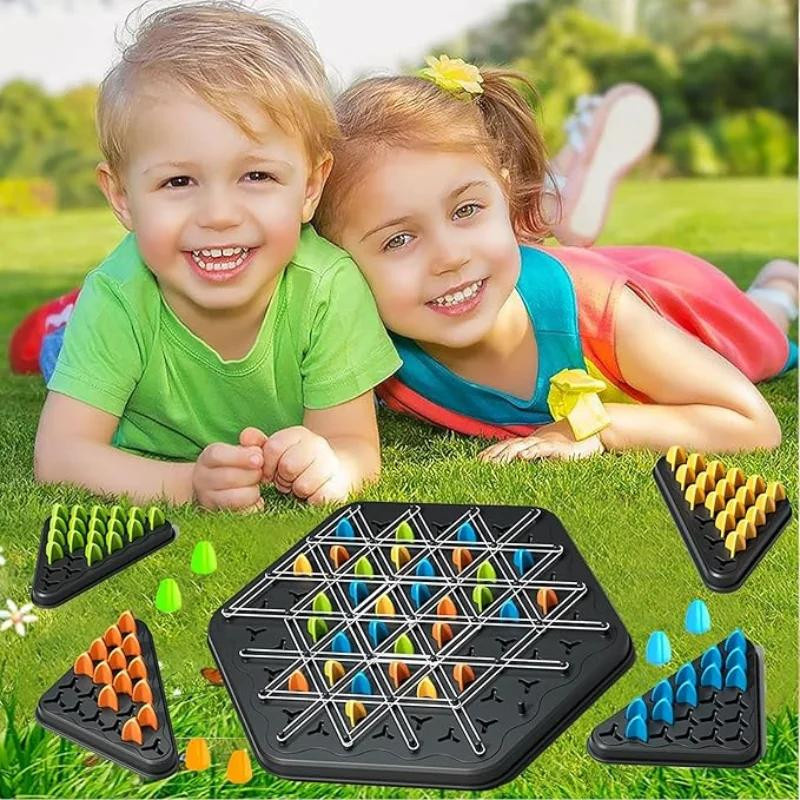 Yiran bag Geometrie Kette Schach Puzzle Desktop Spielzeug ab 3 Jahren - Bild 3