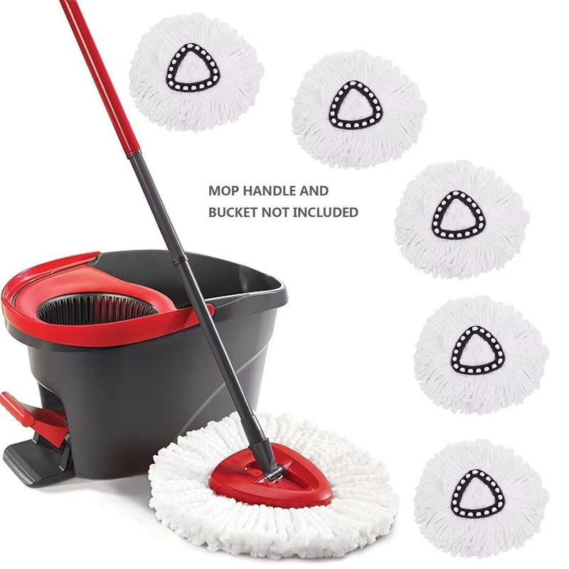 Vileda Wring Wischen Ersatz Mikrofaser Mopp Refill in Weiß - Bild 2