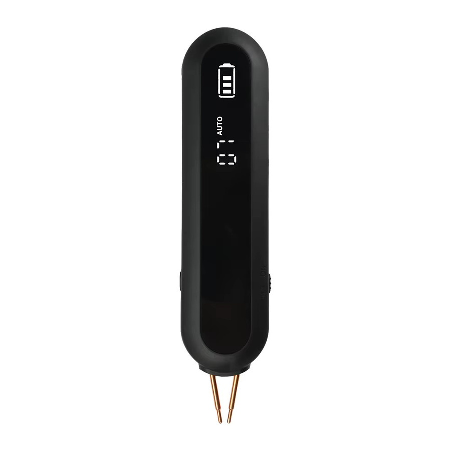 Tragbares DIY-Kit Punktschweißgerät mit 12-stufiger und 9-stufiger LED-Beleuchtung und 18650-Lithiumbatterie in Schwarz - Bild 5