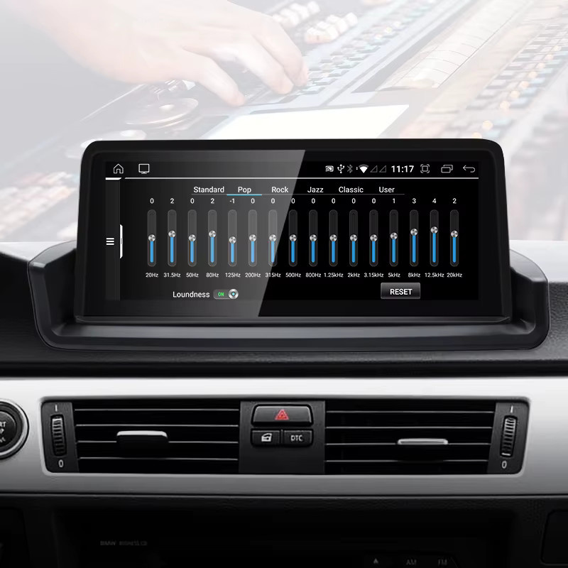 STWEI Android Carplay Multimedia System mit GPS und Bluetooth für BMW 3er E90 E91 E92 E93 in Schwarz - Bild 4