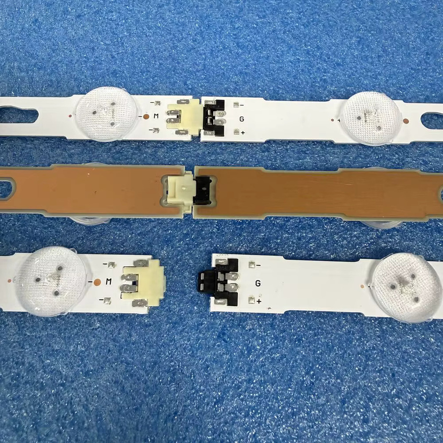 LED-Hintergrundbeleuchtungsstreifen in Weiß für Samsung UE55JU6400U UE55JU6580U UE55JU6075U UE55KU6172U UE55KU6175U UE55MU6270K UE55MU6205K UE55MU6220K - Bild 2