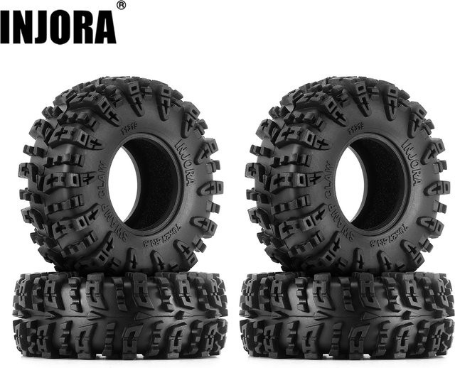 INJORA Swamp Claw S5 Mud Terrain Radreifen, 1,3" - Bild 1