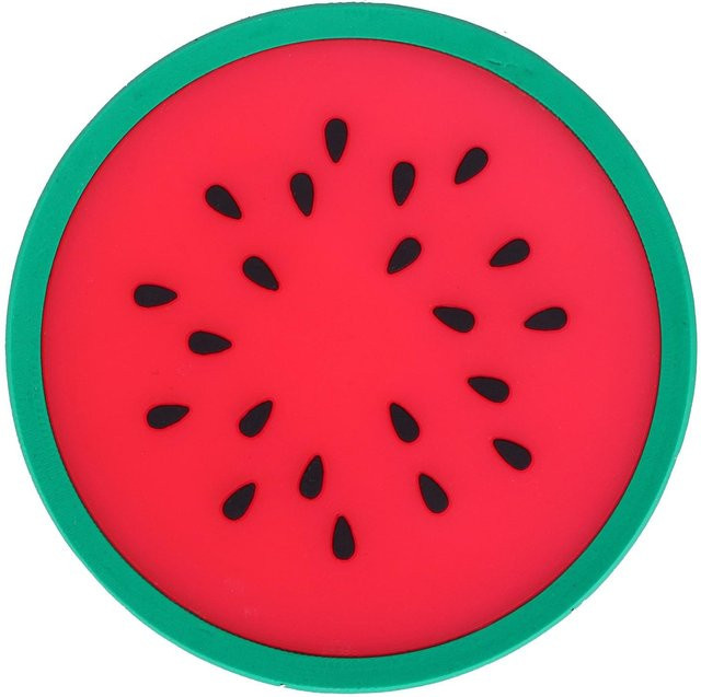 CosyHome Silikon Untersetzer in Wassermelonen-Optik, Mehrfarbig - Bild 1