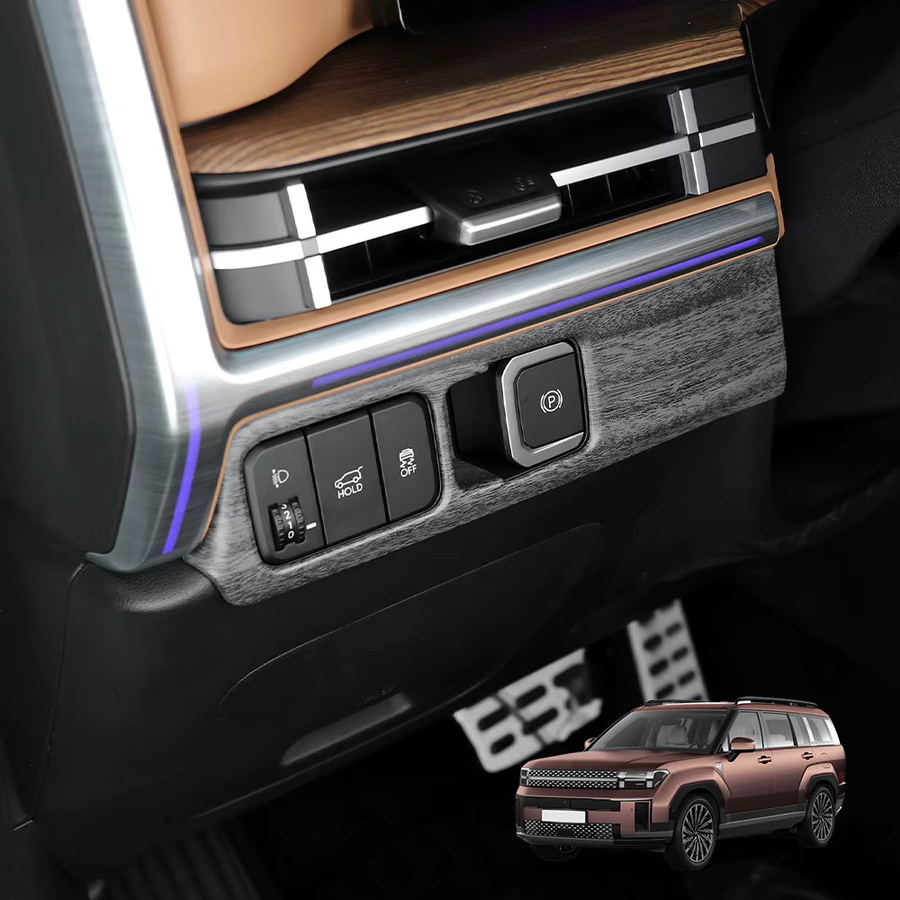 Schutzhülle für den Scheinwerfer-Einstellschalter Panel Rahmen für Hyundai Santa Fe MX5 2024 2025 - Bild 2