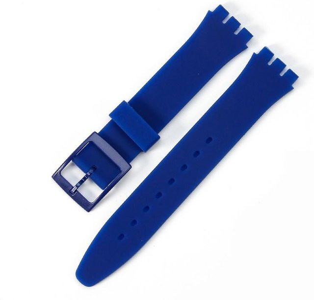 XeniaZarf Uhrenarmband Silikon, Blau, Herren - Bild 1