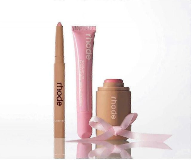RHODE Blush und Lip Trio, Rosa, Schimmernd - Bild 1