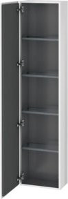 Duravit L-Cube Hochschrank weiß supermatt B: 40 cm, T: 24,3 cm, H: 176 cm - Bild 1