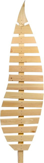 dobar Design-Rankgerüst Bambus aus Kiefer in Natur/Beige für deinen Garten - Bild 1
