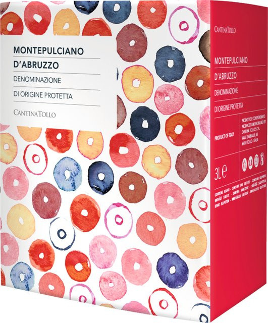 Cantina Tollo Montepulciano d'Abruzzo Rotwein, 2024, Abruzzen, trocken, 3 l - Bild 1