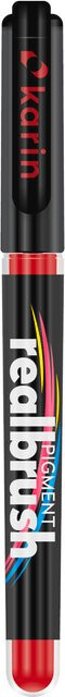 Karin Realbrush Pigment Marker in Rot 032U für Profis - Bild 1