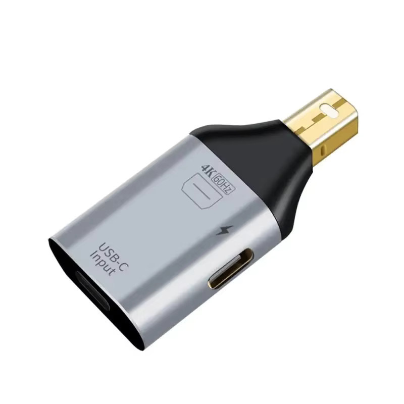 BSN USB-C zu HDMI und DisplayPort Adapter aus Aluminiumlegierung, 4K @ 60Hz Mini Konverter - Bild 2
