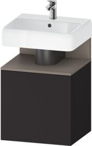 Duravit Waschtischunterschrank Qatego in Grau Matt B/T/H: 49 x 42 x 64,5 cm - Bild 1