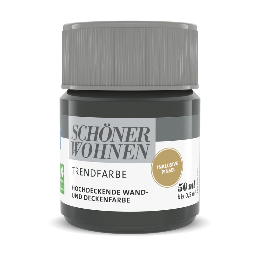 Schöner Wohnen Trendfarbe Luna matt in Plaster, 50 ml - Bild 2