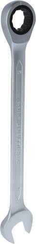 Brilliant Tools Ring-Ratschenschlüssel aus Chrom-Vanadium in Silber, Schlüsselweite: 21 mm - Bild 1