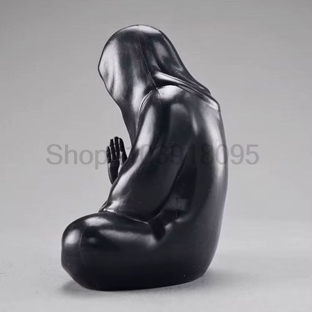 Bandai Nazgul Ringwraith Mini Figur Horror Action Figur aus Kunstharz in Schwarz als Desktop Dekoration und Sammlerstück