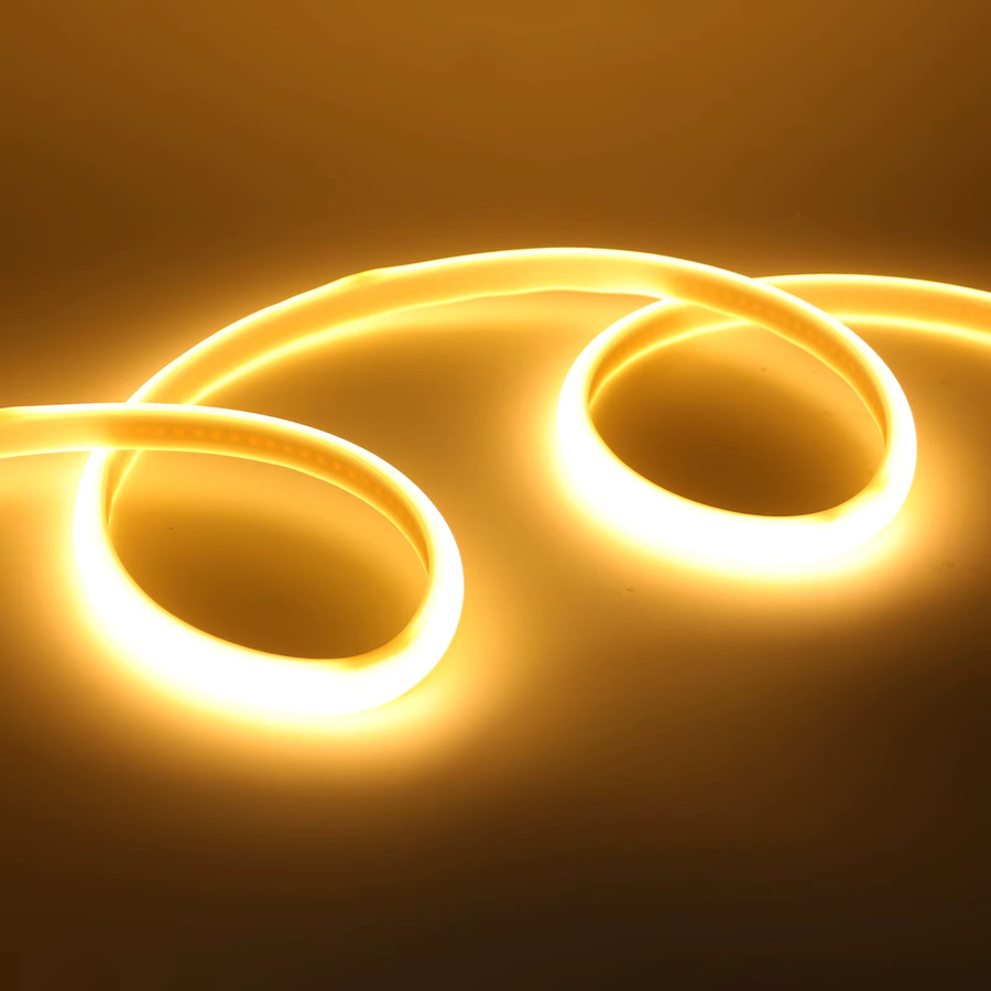 XUNATA COB-LED-Streifen in Weiß mit Schalter und Stecker, wasserdicht, RA90, 240 cm Länge, 110 V - 220 V - Bild 6