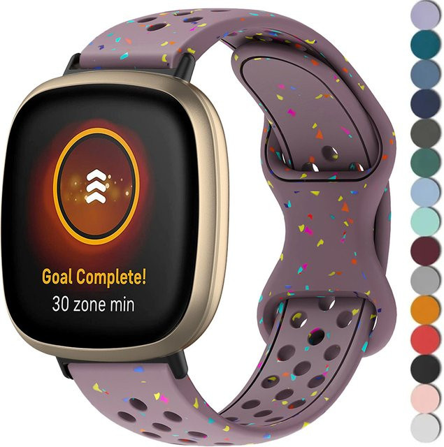 Geekthink Uhrenarmband Silikon, Bunt, Unisex - Bild 1