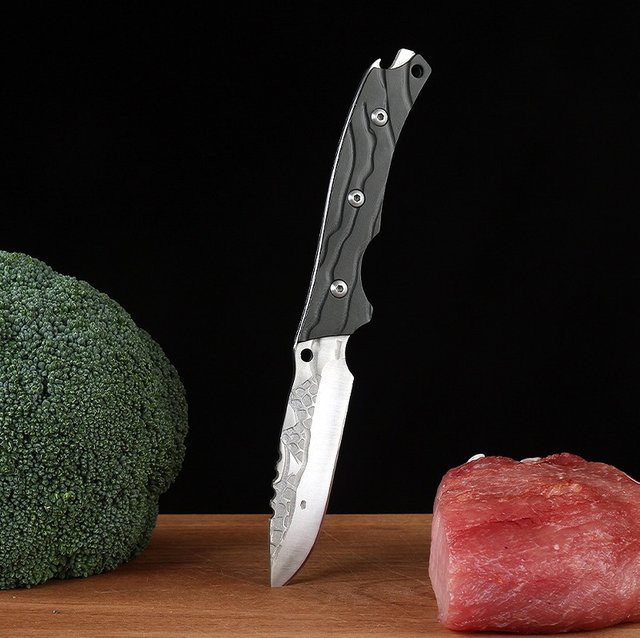 WXCOO Küchen-Ausbeinmesser handgefertigtes geschmiedetes Fleischmesser und Knochenschneidemesser für Küche und Haushalt - Bild 1
