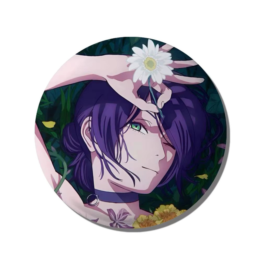 Brosche Anime Chainsaw Man Reze, Rund, Unisex - Bild 7