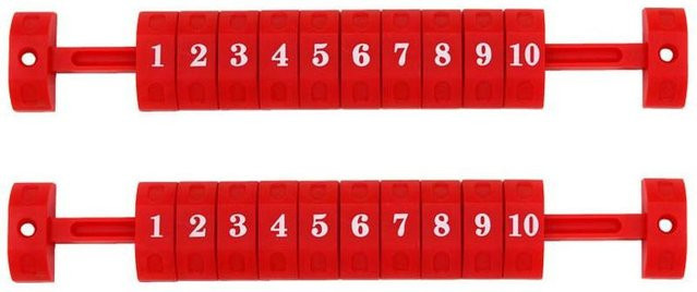 Kidsly Universal Foosball Zähler Scoring Einheiten, 2-teiliges Set - Bild 1