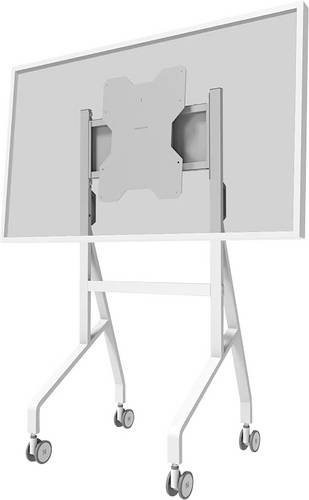 Neomounts MOVE Go Flip FL50-515WH1 Mobiler Monitorständer für Samsung Flip Displays 55 bis 65 Zoll, Höhenverstellbar, Drehbar und Neigbar, Weiß - Bild 1