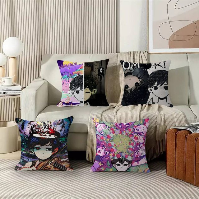 Beast Kingdom O-Omori Kissenbezug, bedruckter Dekokissenbezug in Multicolour, 30 x 30 cm - Bild 1