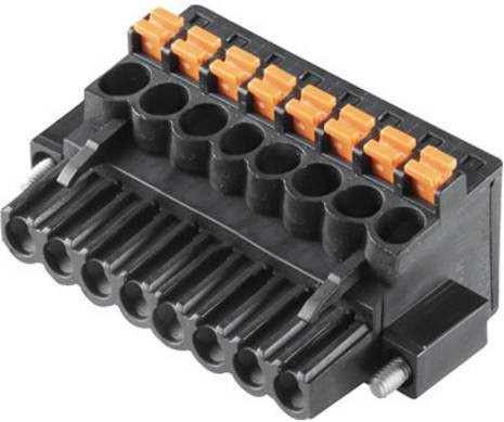 Weidmüller Buchsengehäuse-Kabel BL/SL Schwarz, 18 Stück, Polzahl: 16, Rastermaß: 5.08 mm - Bild 1