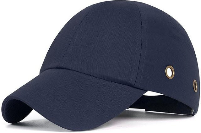 Sicherheits-Baseballkappe QuinceTarn mit ABS-Schale und reflektierendem Logo in Navy Blau - Bild 1