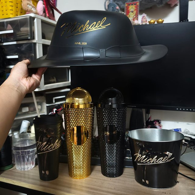Hot Toys Michael Jackson Set, Schwarz - Bild 1