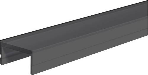 EVN KAMB300 Profilabdeckung für LED-Profile aus Aluminium und Kunststoff in Schwarz und Grau - Bild 1