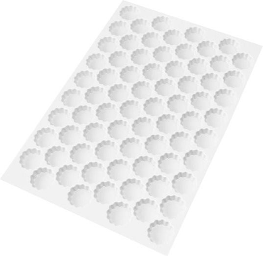 Schneider Ausstechmatte aus Kunststoff, weiß, B: 39,0 cm, L: 58,0 cm, H: 4,5 cm - Bild 1