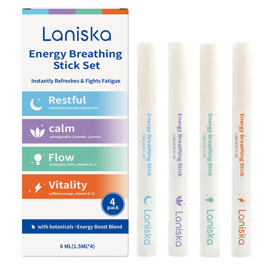 Ximonth Diffusor-Stifte Kräuter-Aromatherapie, 4 Stück, Unisex, White - Bild 2