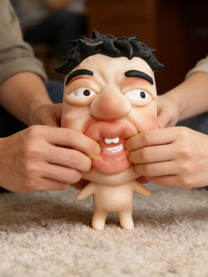 ATUOTIN Gesichts-Pickel-Quetschspielzeug, sensorisches Zit-Picking-Squeeze-Fidget-Spielzeug - Bild 3