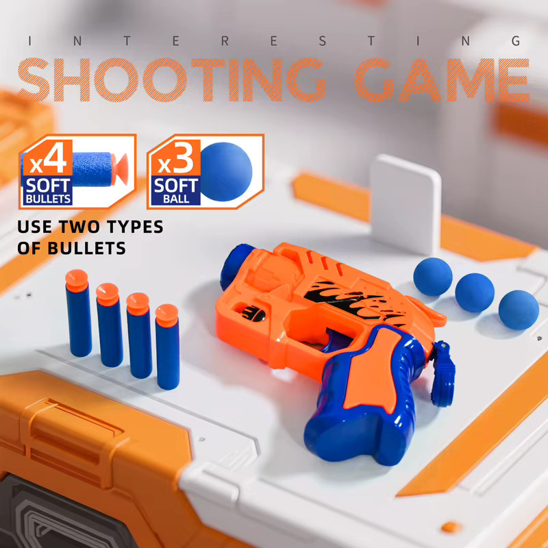 XDR Kinder-EVA-Soft-Bullet-Spielzeugpistole, Bunt / Mehrfarbig - Bild 4