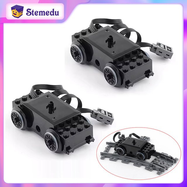 Stemedu Zugmotor 88002 MOC Power Functions Power Up, Bausteine, Schwarz - Bild 1