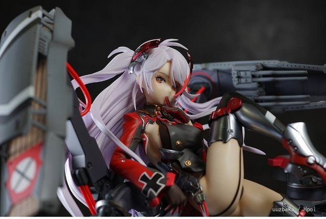 Bandai Azur Lane KMS Prinz Eugen Figur, Harz, Weißes Modell Spielzeug - Bild 1
