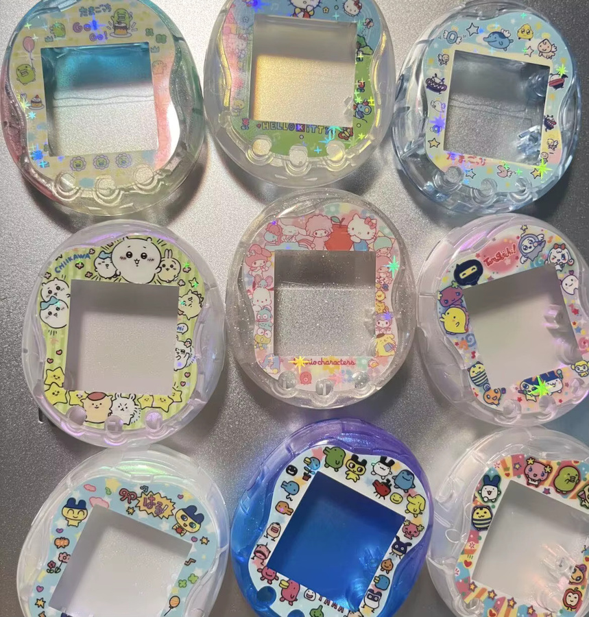 Bandai Tamagotchi Uni Ersatzgehäuse, hellblau, Kunststoff - Bild 1