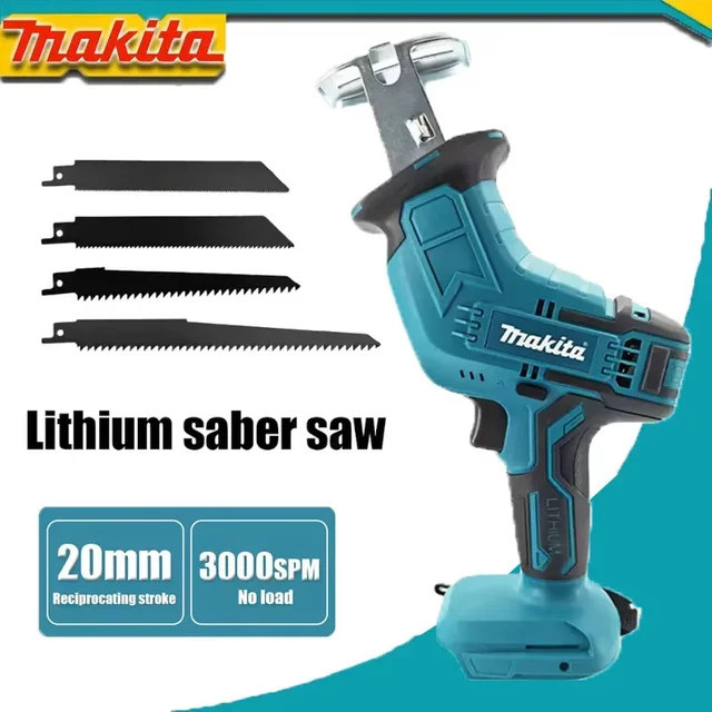 Makita ML-505 Akku-Säbelsäge als tragbares Elektrowerkzeug zum Schneiden von Holz, Metall und Rohren - Bild 1