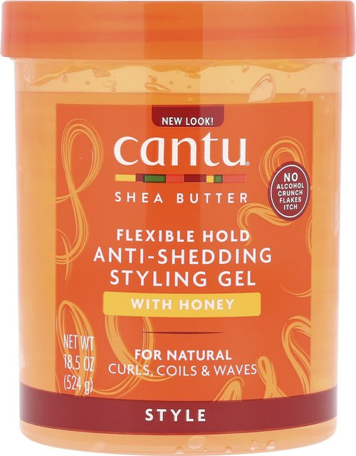 Cantu Styling-Gel Shea Butter & Honig, 524 g, lockiges Haar - Bild 1