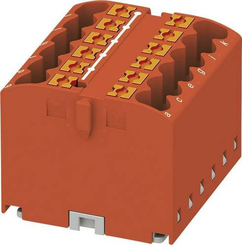 Phoenix Contact Verteilerblock 3273290 Zugfeder Rot 8 Stück Breite: 31,2 mm - Bild 1
