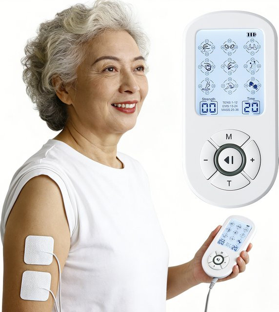 Raiuleko Elektrisches Pulsmassagegerät, 36 Modi, 30 Stufen, Unisex - Bild 1
