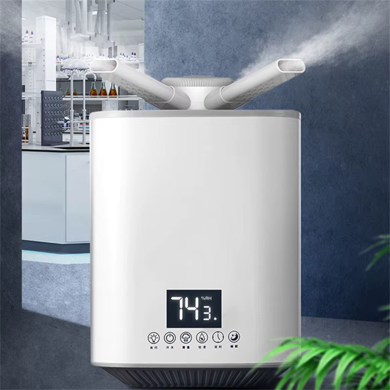 SUSWEETLIFE Ultraschall Luftbefeuchter mit 3l Fassungsvermögen für Haushalt und Industrie in Grau oder Weiß - Bild 2