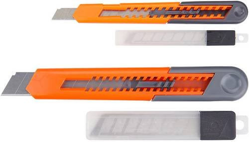 Donau Elektronik M34 Universalmesser Set, 2 Stück, Orange - Bild 1