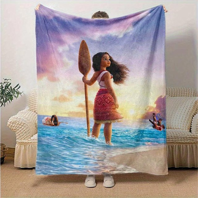 Moanas Abenteuerdecke CSQ Twelve weiche Wohndecke in Braun, B/H: 130 x 150 cm - Bild 1