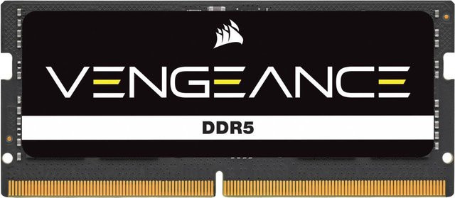 Corsair Vengeance DDR5 SO DIMM RAM Kit 64 GB (2 x 32 GB) 4800 MHz PC5-38400 CL40 Schwarz - Bild 1