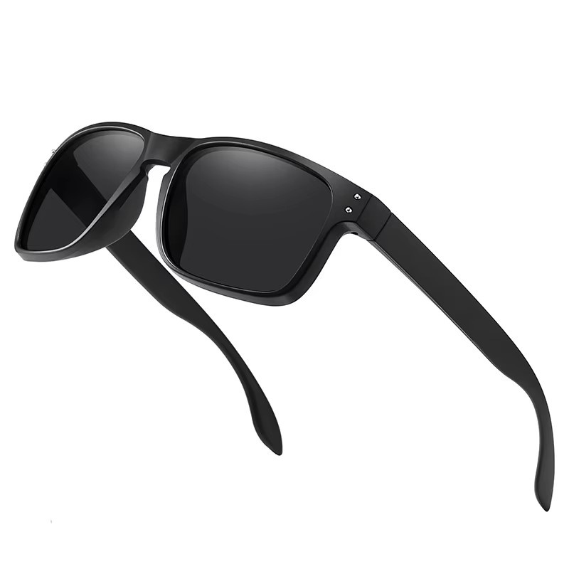 CHUYONG Sonnenbrille, quadratisch, Vollrand, Kunststoff, Schwarz, Unisex - Bild 2