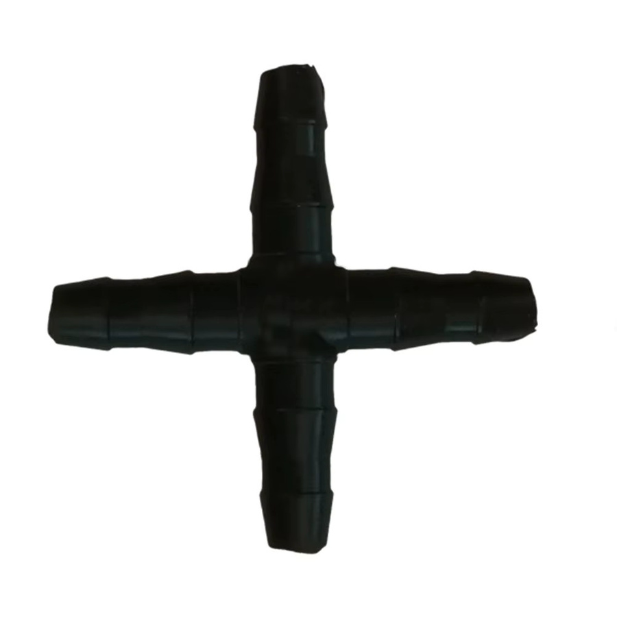 50 Stück Vibratite Bewässerungsanschlüsse mit Widerhaken, 4 mm, Schwarz - Bild 1
